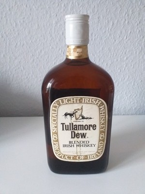 TULLAMORE DEW BLENDED IRISH WHISKY BOLS IMPORT 43% , 0,7 L  , 70er , 050426K-2