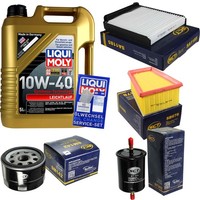 Inspektionskit Filter Liqui Moly ÖL 5L 10W-40 FüR Dacia Duster Logan Mcv Ks_