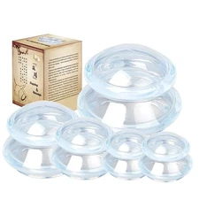 Shinefuture Cupping Therapy Set, 5Pcs Silicone Massage Cupping Kit, Cellulite...