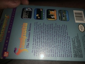 Frankenstein The Monster Returns NES Cartridge 1990 CIB Fully Complete Tested