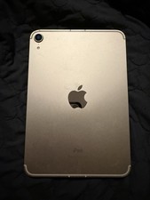 Apple IPad Mini A2568- 64GB- Wi-fi and Cellular- Silver MK8C3LL/A 