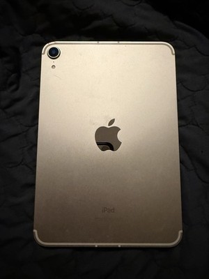 Apple IPad Mini A2568- 64GB- Wi-fi and Cellular- Silver (MK8C3LL/A)
