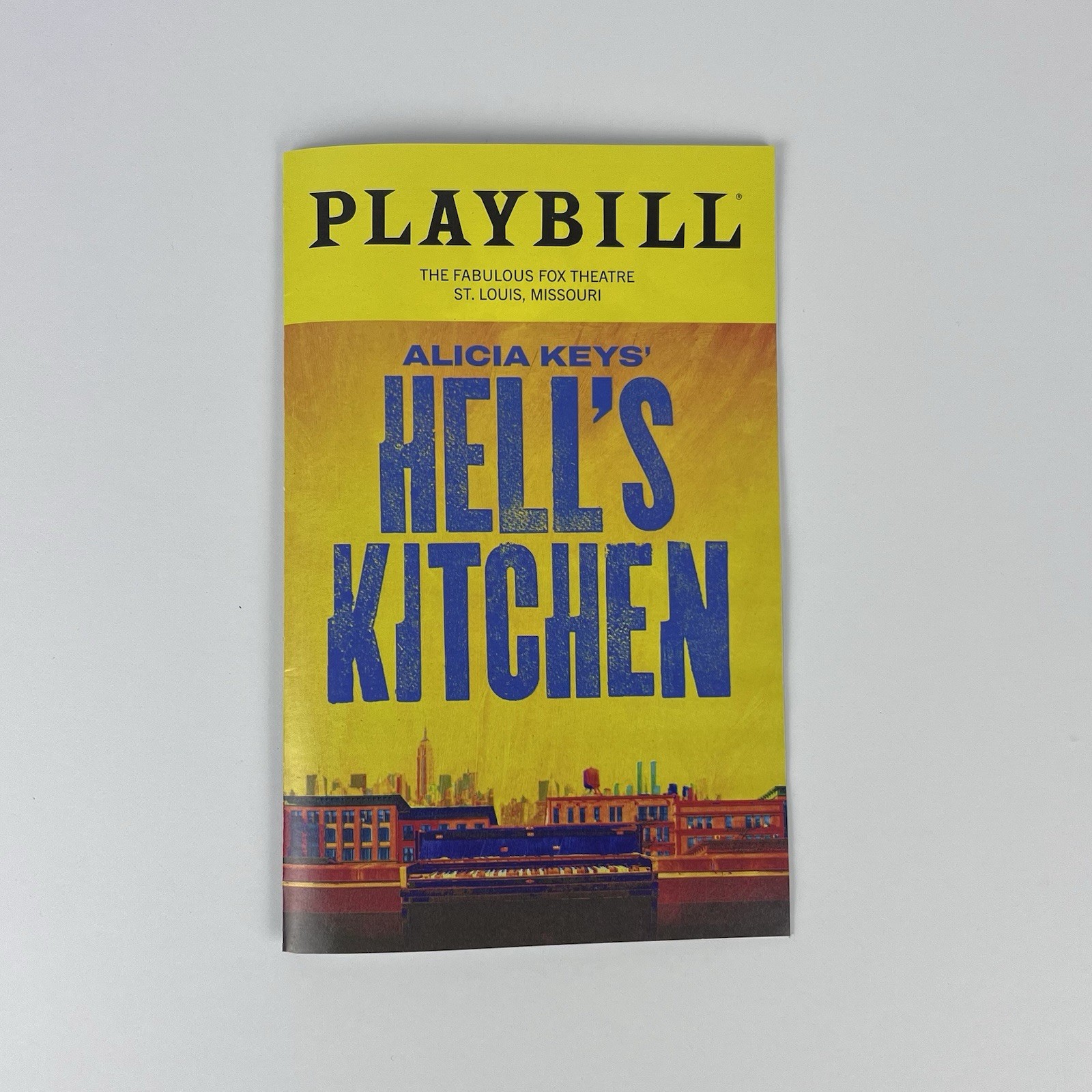 Hells Kitchen Playbill 1st National Tour St. Louis Stop