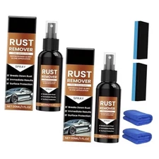2pcs Nexa Rust Remover Spray, 2025 Upgrade Rust Remover for Metal, Car Scratch 