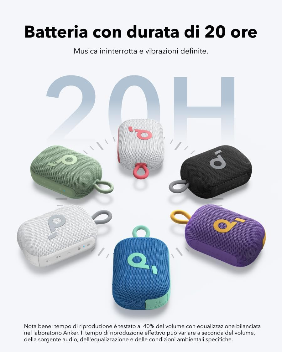 Select 4 Go Cassa Bluetooth Portatile 5W IP67 Impermeabile - Offerta - 2