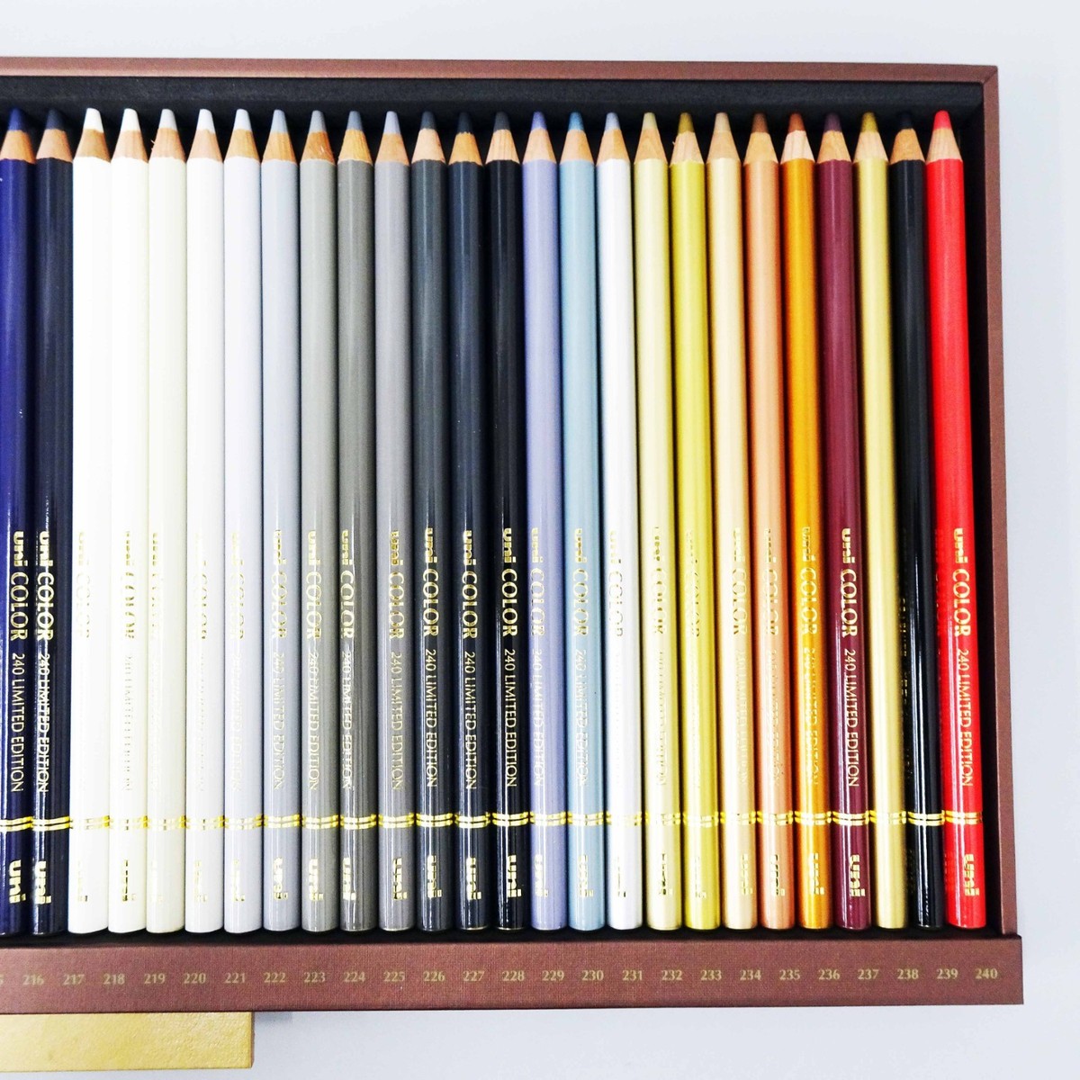 50th anniversary 240 Uni color Mitsubishi Color Pencil 5000