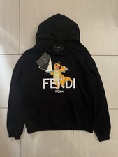 Fendi X Pokemon X Fragment Dragonite Hoodie Black Size Medium M FRGMT