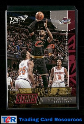 2016-17 Panini Prestige #5 LeBron James Stat Stars | eBay