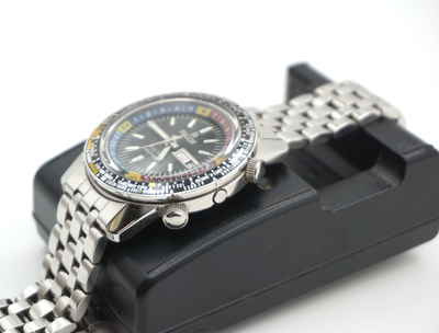 RICOH World Time Diver 21 Jewels Automatic Day Date - Cleaned