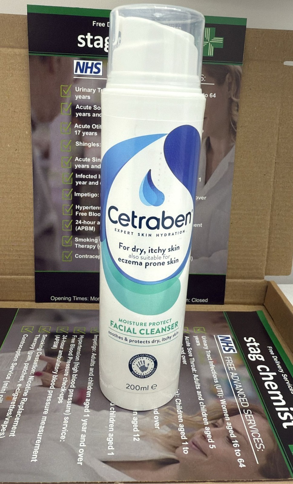 Cetraben Moisture Protect Facial Cleanser 200ml