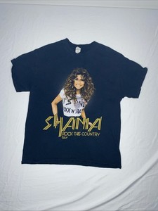 ShaniaTwain Rock This Country Tour Tシャツ Shania Twain Rock this Country | eBay