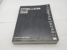 1986 Honda Prelude Service Shop Repair Manual Book Guide Oem Factory 1st Ed.