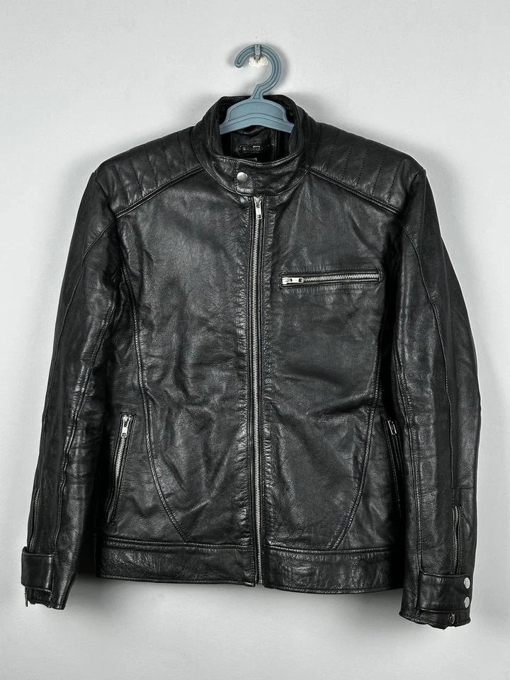 Chaqueta Batman DC Comics de Colección Rara Cuero Logo Talla M Foto 2 de 4