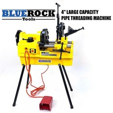 BLUEROCK PTM-100 Large Capacity 1/2" - 4" Pipe Threading Machine fits RIDGID