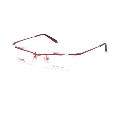 NEU KENZO PARIS Mod KZ2015 Brillenfassung Frames Glasses Made in France Rot Red