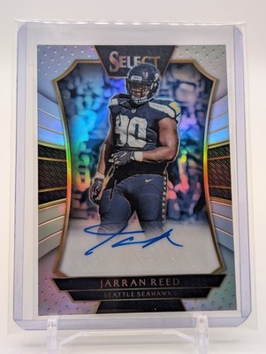 JARRAN REED 2016 Panini Select Silver Rookie AUTO / AUTOGRAPH /199