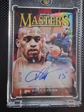 💎Extremely Rare 2003-04 Topps Finest Masters HOF Vince Carter Autograph (03/10)