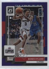 2022-23 Panini Donruss Optic Purple Prizm Bones Hyland #21 0it8