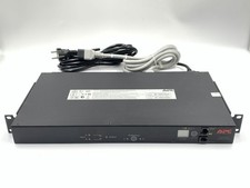 APC AP7723 Rack ATS Automatic Transfer Switch 16A 230V 1U C20 to 8x C13 1x C1