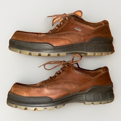 Ecco Track 25 Goretex GTX Men s Brown Leather Casual Shoes -- EU 45 US 11-11.5