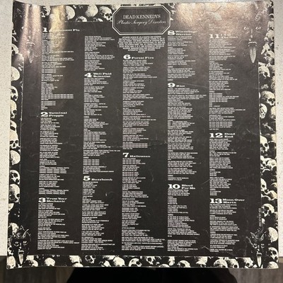 Dead Kennedys - Plastic Surgery Disasters LP - Alternative