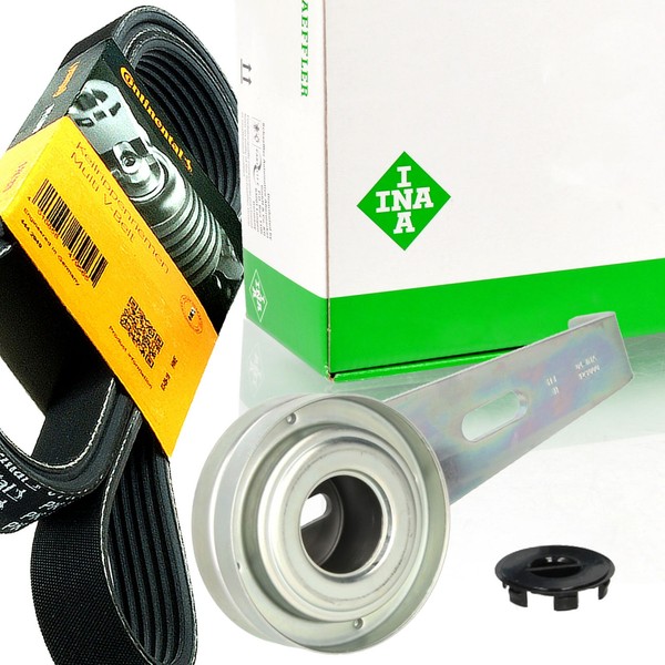 Contitech 6PK1153 Keilrippenriemen + Rolle FüR Jumper Zx 306 405 Ii Boxer Fiat-image