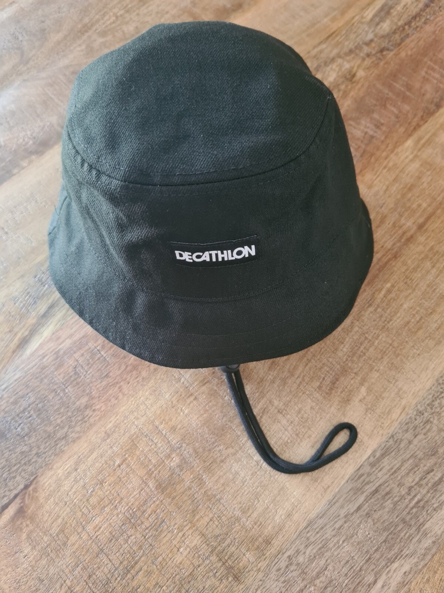 Bob homme Décathlon noir 100% coton, Edition limitée, taille unique, neuf