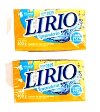 3-Pk Lirio Laundry Soap Bars Home Household Cleaning Anti-Bacterial 14.11 oz.
