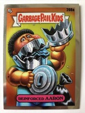 Garbage Pail Kids 2022 Topps Chrome Series 5 Reinforced Aaron 208a