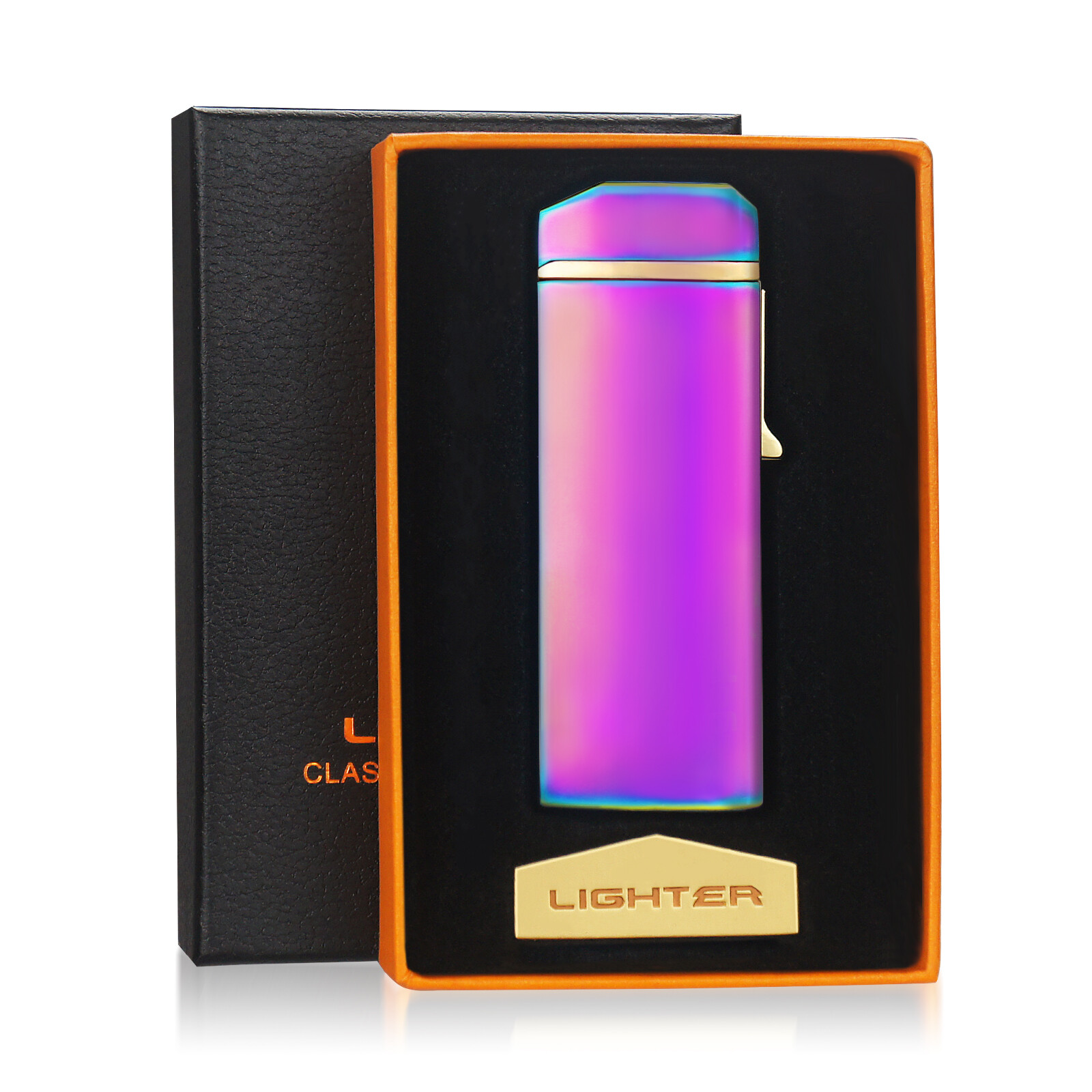 Metal Cigar Lighter Tobacco Lighter 3 Torch Jet Flame Refillable With Punch tool