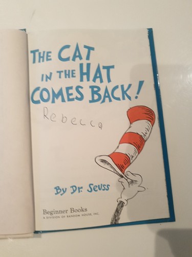 Vintage Lot 3 Dr Seuss Book Bundle - Cat In The Hat Comes Back. Free Postage. - Picture 6 of 10