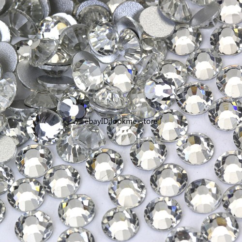 1440 Crystal Rhinestones Flatback Glass Beads for Crafts DIY Nail Art Decoration - Picture 20 of 43