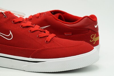 Nike SB World レッド シューズ　Supreme　サイズ28.0 NIKE SB GTS QS SUPREME NEW SIZE 13 GYM RED WHITE BLACK 801621 661