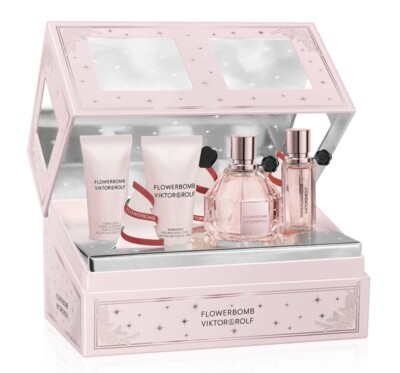 Viktor Rolf Flowerbomb Eau De Parfum Pcs Gift Set Holiday