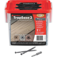 TrapEase 3 Trex Composite Decking Screws Box of 350 inc Foggy Wharf/Pebble