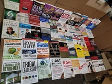 Lot of 20 Business Leadership Management Economic Investment Marketing Book MIX 
