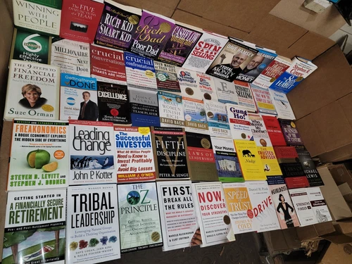 Lot of 20 Business Leadership Management Economic Investment Marketing Book MIX
