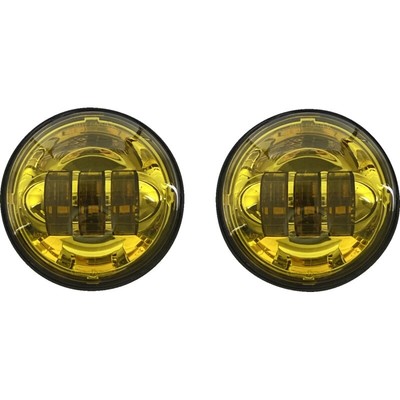 Custom Dynamics 4.5in. Probeam LED Passing Lampe 4.5 In. Gelb #CD-45