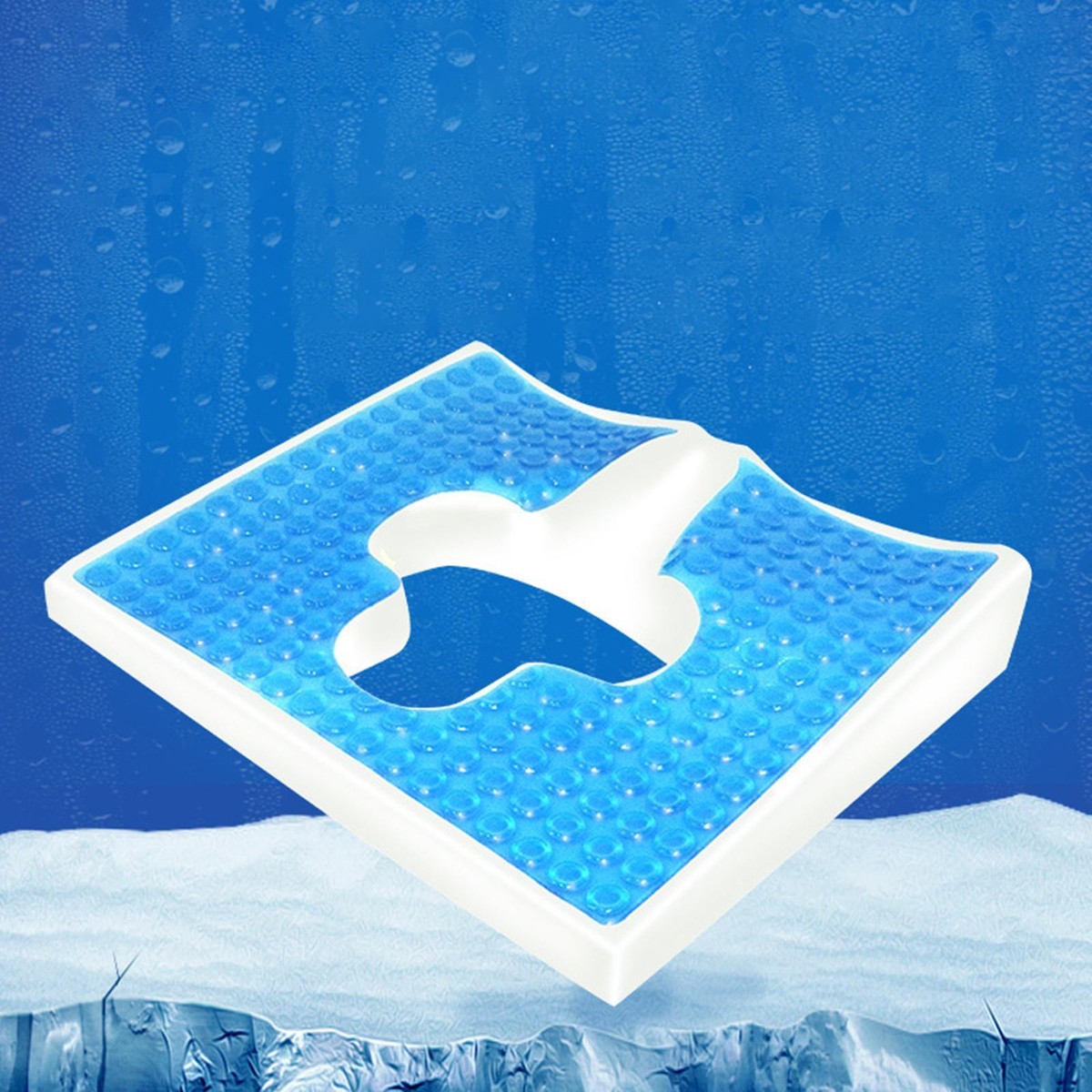 Seat Cushion Non Slip Chair for Bed Sores Tailbone Pressure Relief