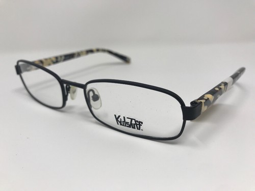 Kidstuff Eyeglass Frame KF2020 1601 Black Matte Frame 50-17-130mm PU50