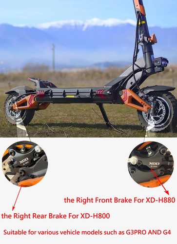 Electric Scooter Hydraulic Disc Brake for KUKirin G2 MAX Master Multiple Models - Picture 13 of 17