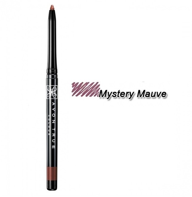 Avon True Colour Glimmerstick Lip Liner Mystery Mauve for sale online