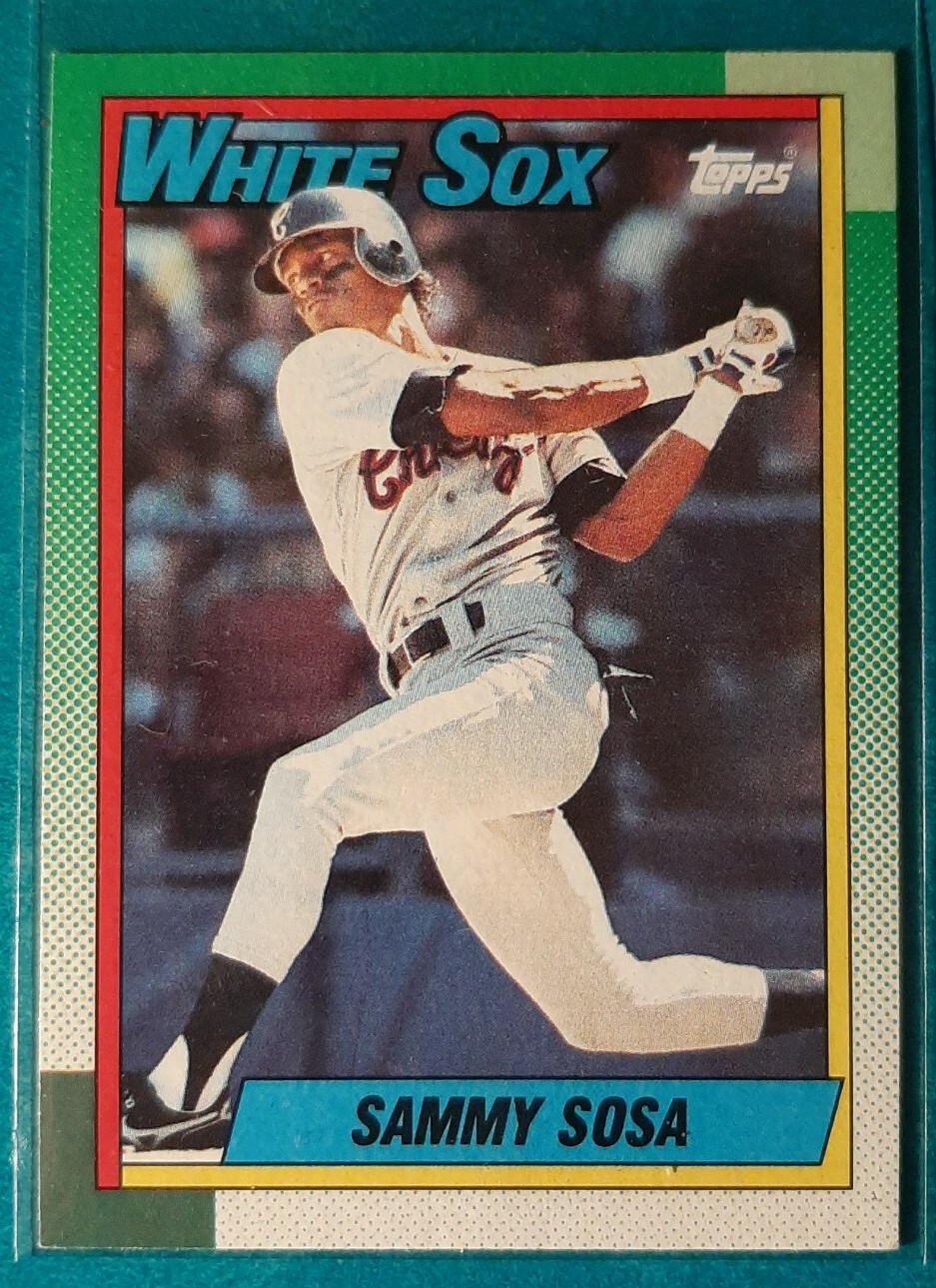 1990 TOPPS SAMMY SOSA ROOKIE #692 CHICAGO WHITE SOX