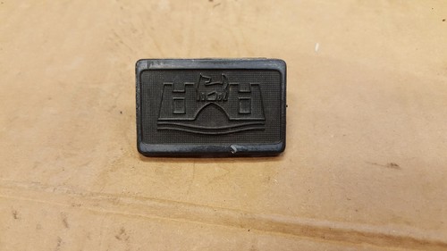 VW Golf Jetta MK2 Wolfsburg Front Kotflügel Blinker Blank Logo Emblem 165853688A