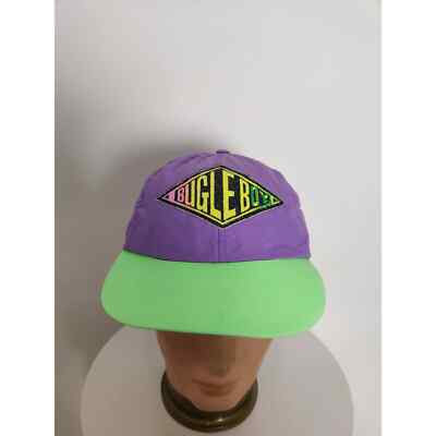 (V) VTG SUPER RARE 80s Bugle Boy Women cap hat 100% nylon OS 