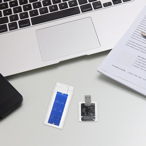 USB 3. 0 Gen 1 SSD Box Kunststoff SSD Gehäuse USB Stecker SSD Box - Bild 2 von 12