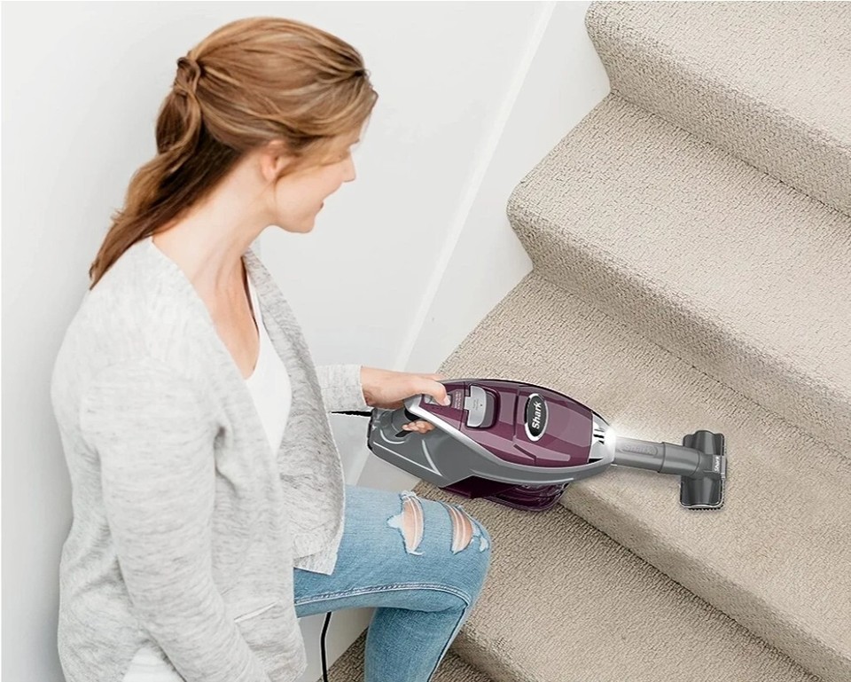 Shark HV322 Bordeaux Rocket Pro Plus Upright Corded Stick Vacuum Cleaner 622356537889 eBay