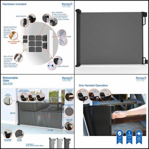 expandable mesh baby gate