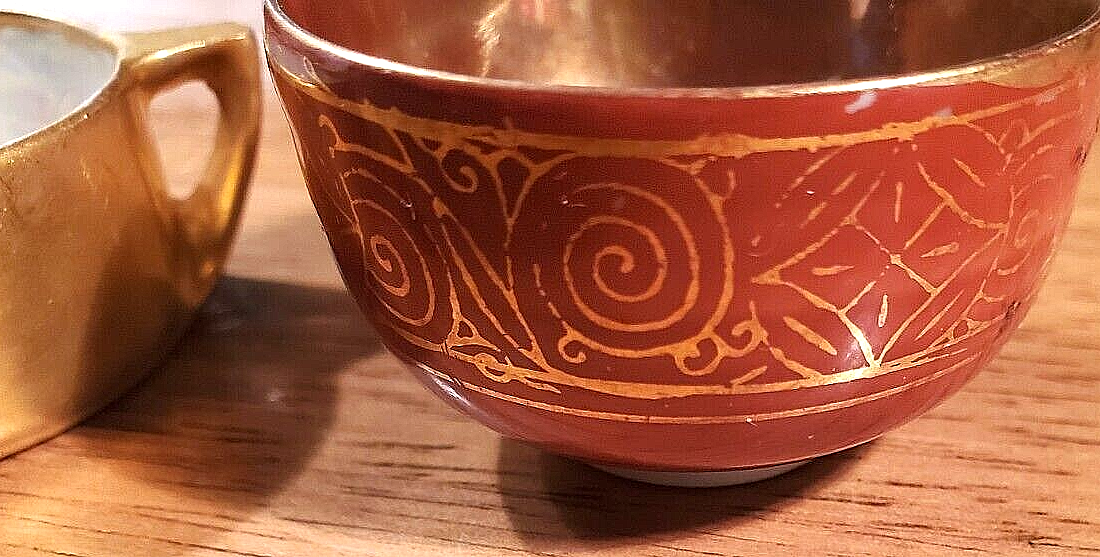 Japanese Miniature Rice Bowls Set of 2 | eBay