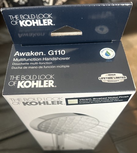 KOHLER 72415-G-BN 1.75GPM Awaken Multifunction Handshower Brushed Nickel Finish - Picture 2 of 15